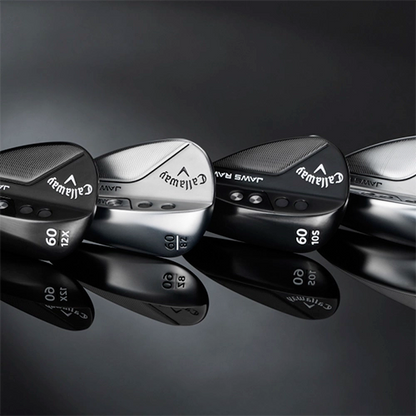 Callaway Jaws Raw Chrome wedge sett från sidan