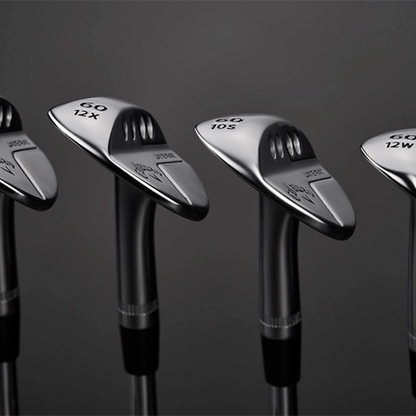 Callaway Jaws Raw Chrome wedge, vy av sula och klubbhuvud