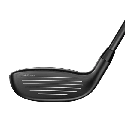 Cobra Aerojet Black hybrid, träffytan sedd framifrån