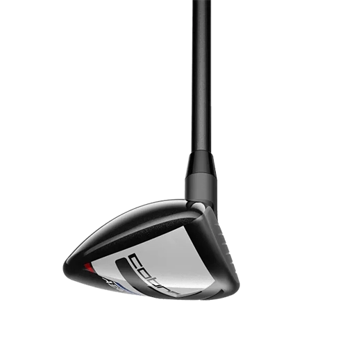 Cobra Aerojet Black hybrid sedd uppifrån vid adress