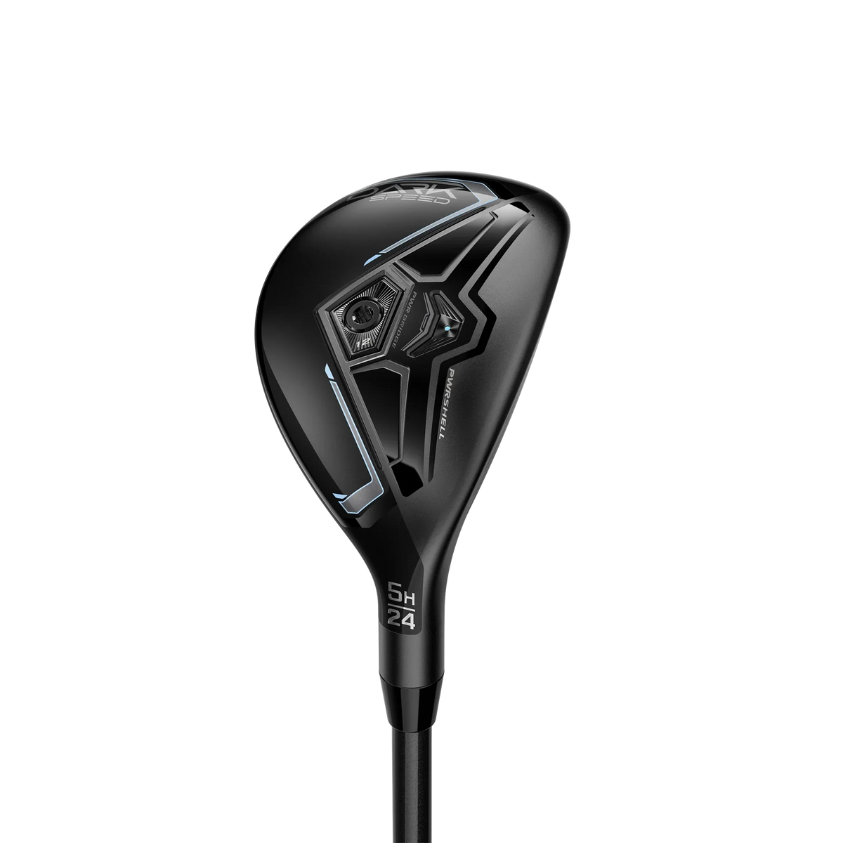 Cobra Darkspeed Dam hybrid, klubbhuvudet sett snett framifrån