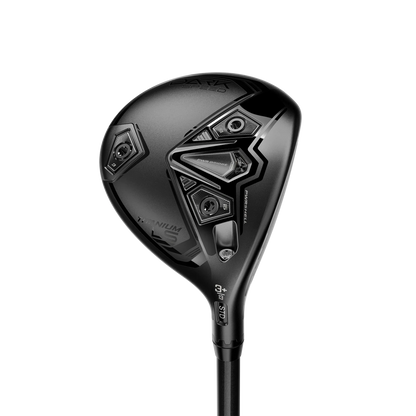Cobra Darkspeed LS fairwaywood, klubbhuvudet sett snett framifrån