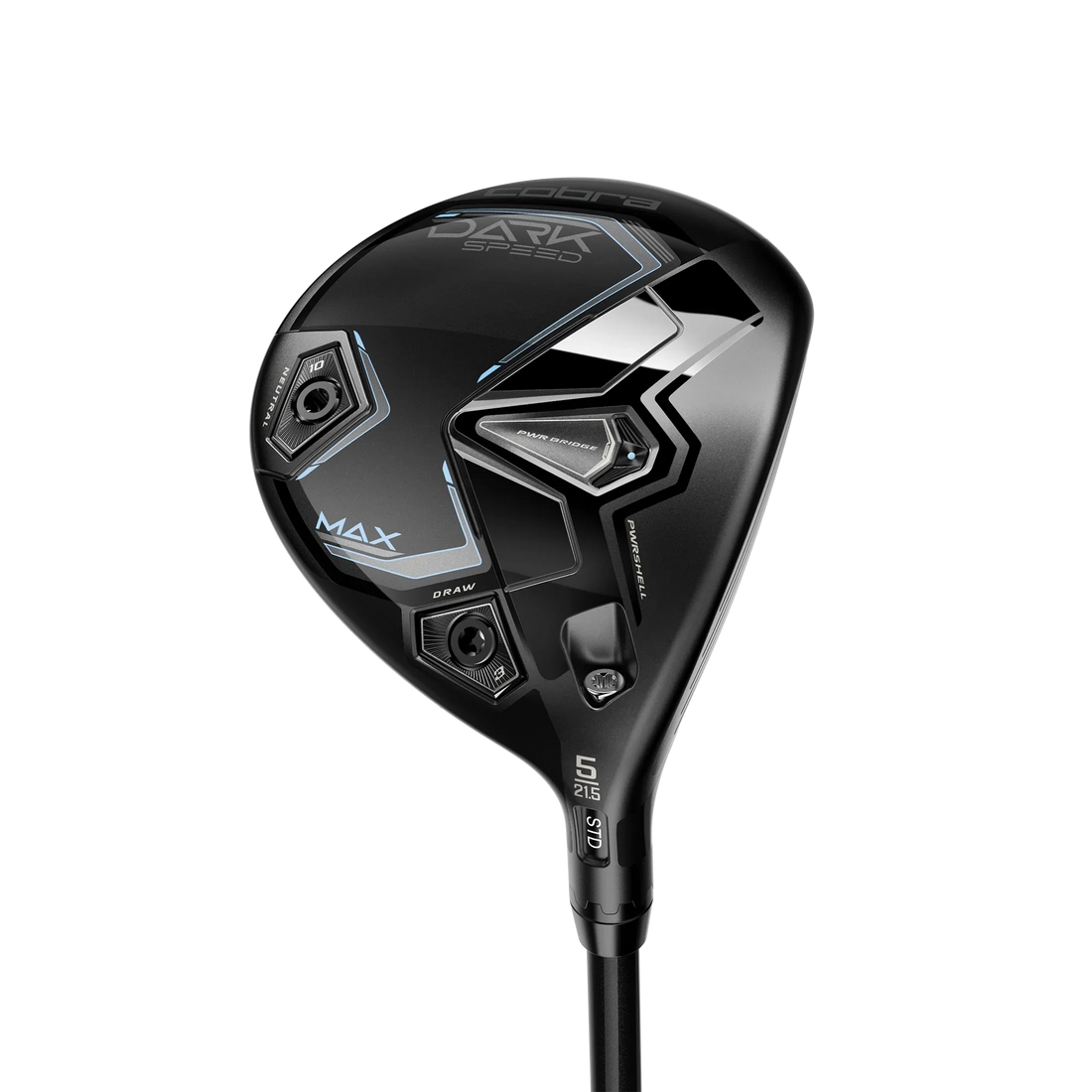 Cobra Darkspeed MAX Dam fairwaywood, klubbhuvudet sett snett framifrån