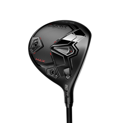 Cobra Darkspeed MAX fairwaywood, klubbhuvudet sett snett framifrån