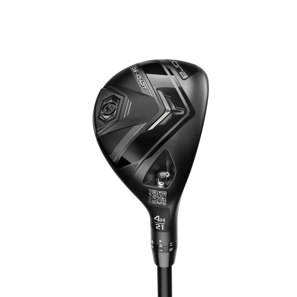 Cobra DS-Adapt hybrid, klubbhuvudet sett snett framifrån
