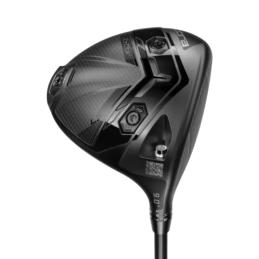 Cobra DS-Adapt LS driver, klubbhuvudet sett snett framifrån