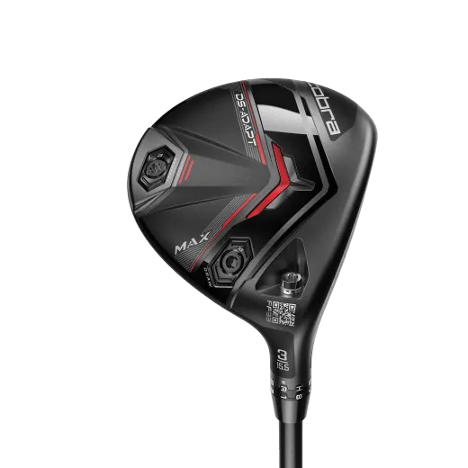 Cobra DS-Adapt MAX fairwaywood, klubbhuvudet sett snett framifrån