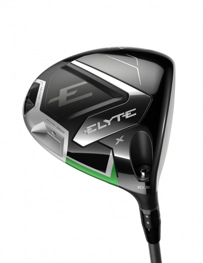 Callaway ELYTE X driver, sulan sedd underifrån med justerbar perimetervikt