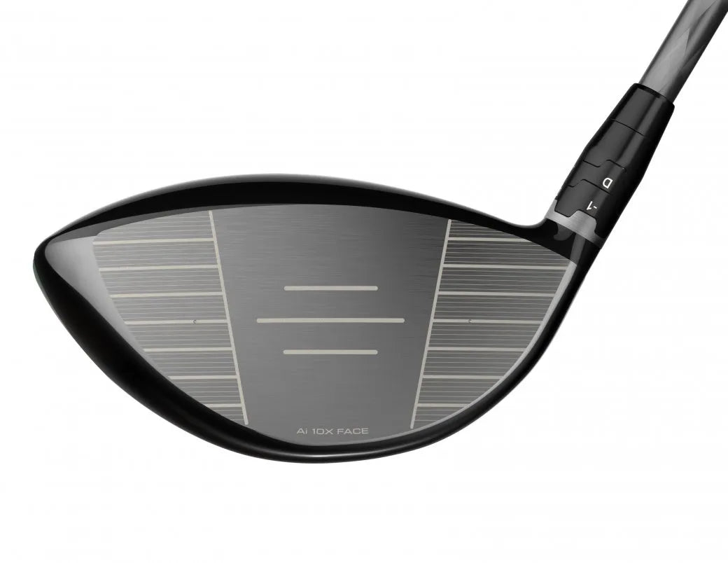 Callaway ELYTE Triple Diamond driver, närbild på träffytan