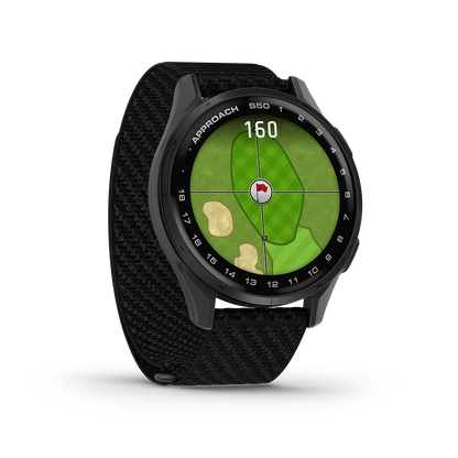 Garmin Approach S50 svart golfklocka med nylonrem