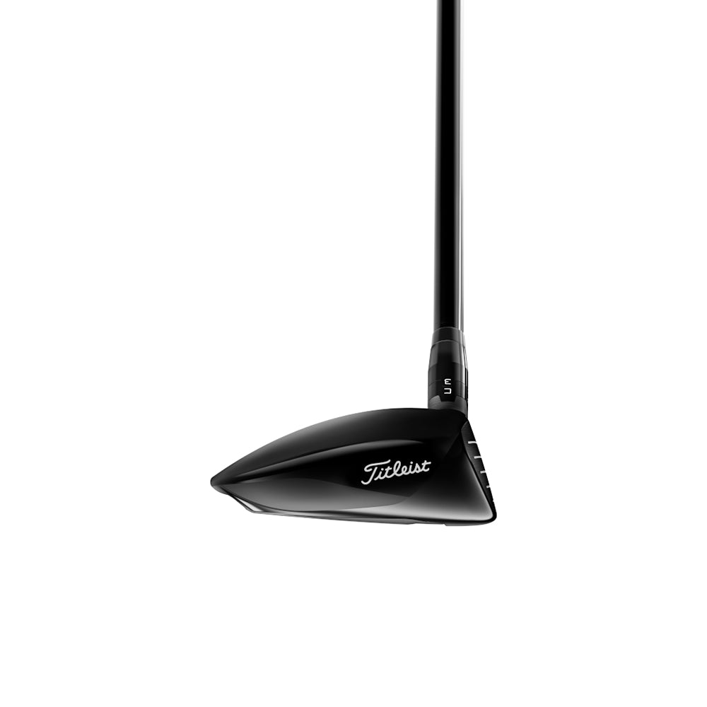 Titleist GT1 fairwaywood sedd uppifrån vid adress
