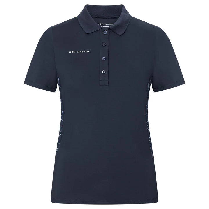 Nicky Poloshirt Micro R Check Navy