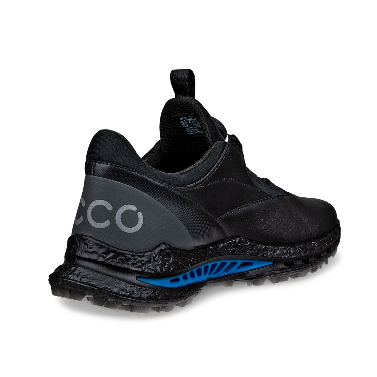 ECCO Golf BIOM C5 BOA GTX golfsko herr i svart, ovanifrån med BOA-stängning