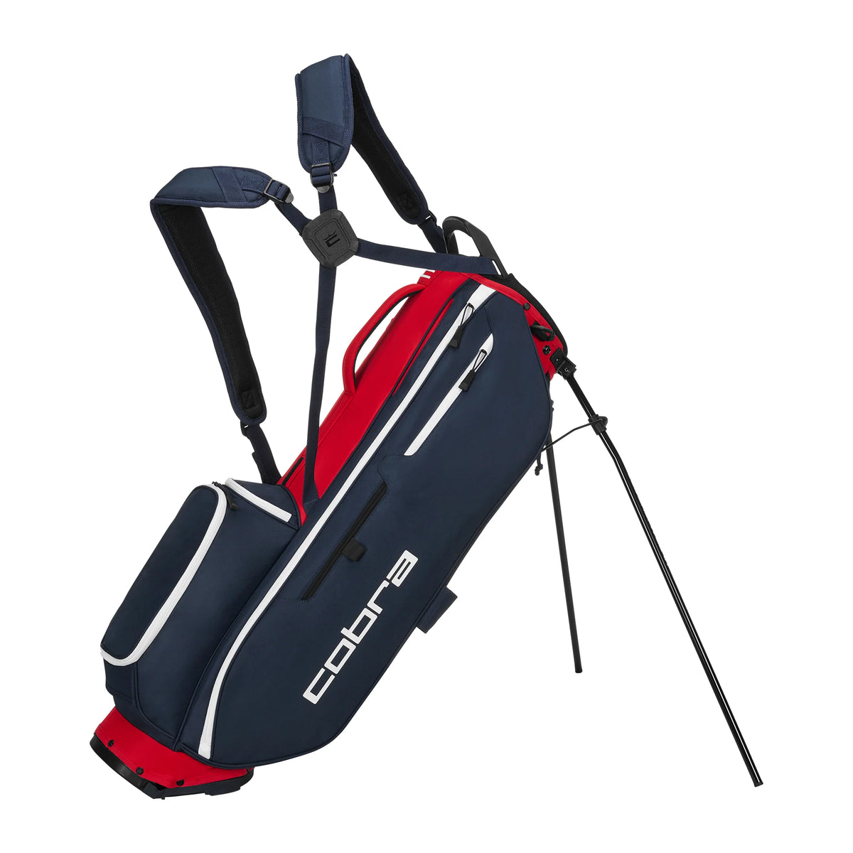 Cobra Ultralight Pro Stand Bag bärbag, närbild på extra stor kylficka