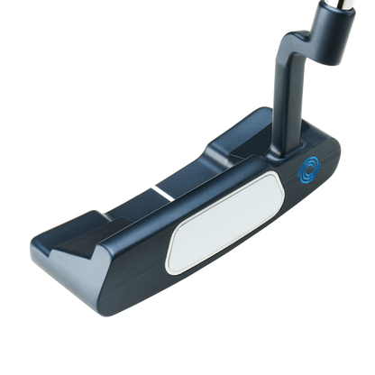 Odyssey AI-ONE Double Wide mallet-putter, sedd ovanifrån vid adress