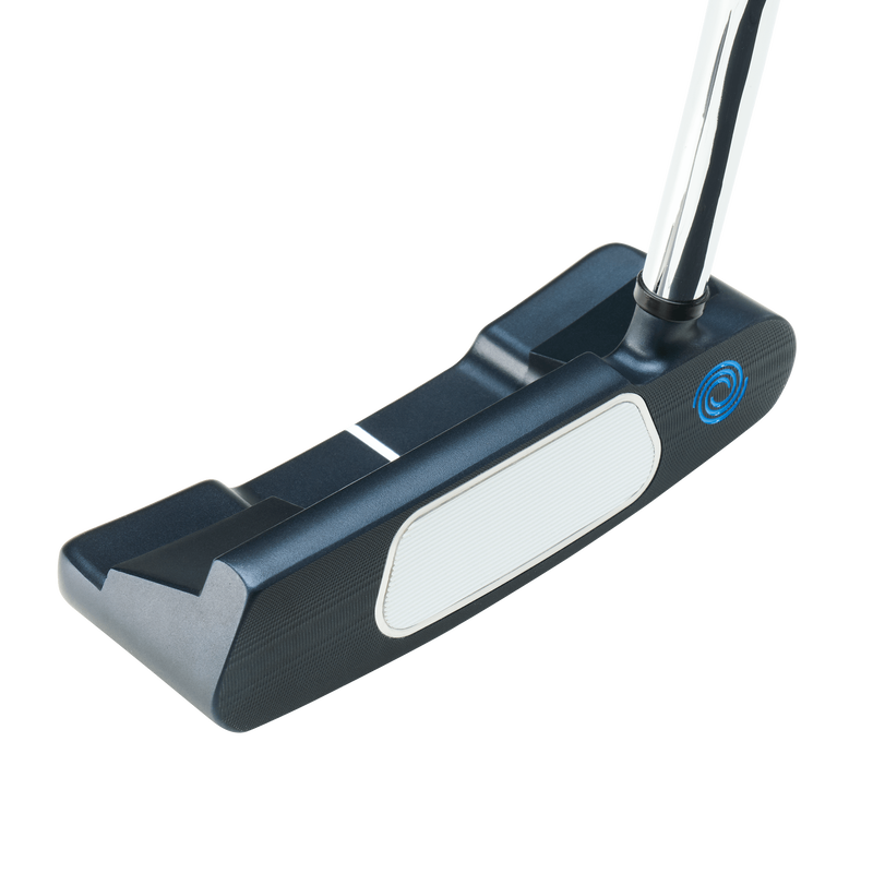 Odyssey AI-ONE Double Wide DB mallet-putter, sedd ovanifrån vid adress