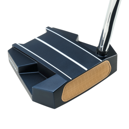 Odyssey AI-ONE Milled Eleven helfräst mallet-putter, sedd ovanifrån vid adress