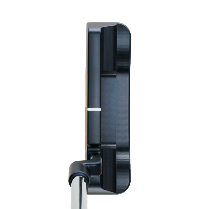 Odyssey AI-ONE Milled One helfräst blad-putter, vy av klubbhuvudet