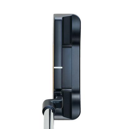 Odyssey AI-ONE Milled One helfräst blad-putter, vy av klubbhuvudet