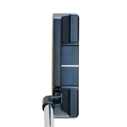 Odyssey AI-ONE Milled Two helfräst blad-putter, vy av klubbhuvudet