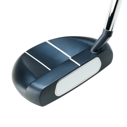 Odyssey AI-ONE Rossie S mallet-putter, sedd ovanifrån vid adress