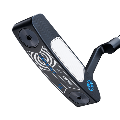 Odyssey AI-ONE Two blad-putter, vy av sula och hals