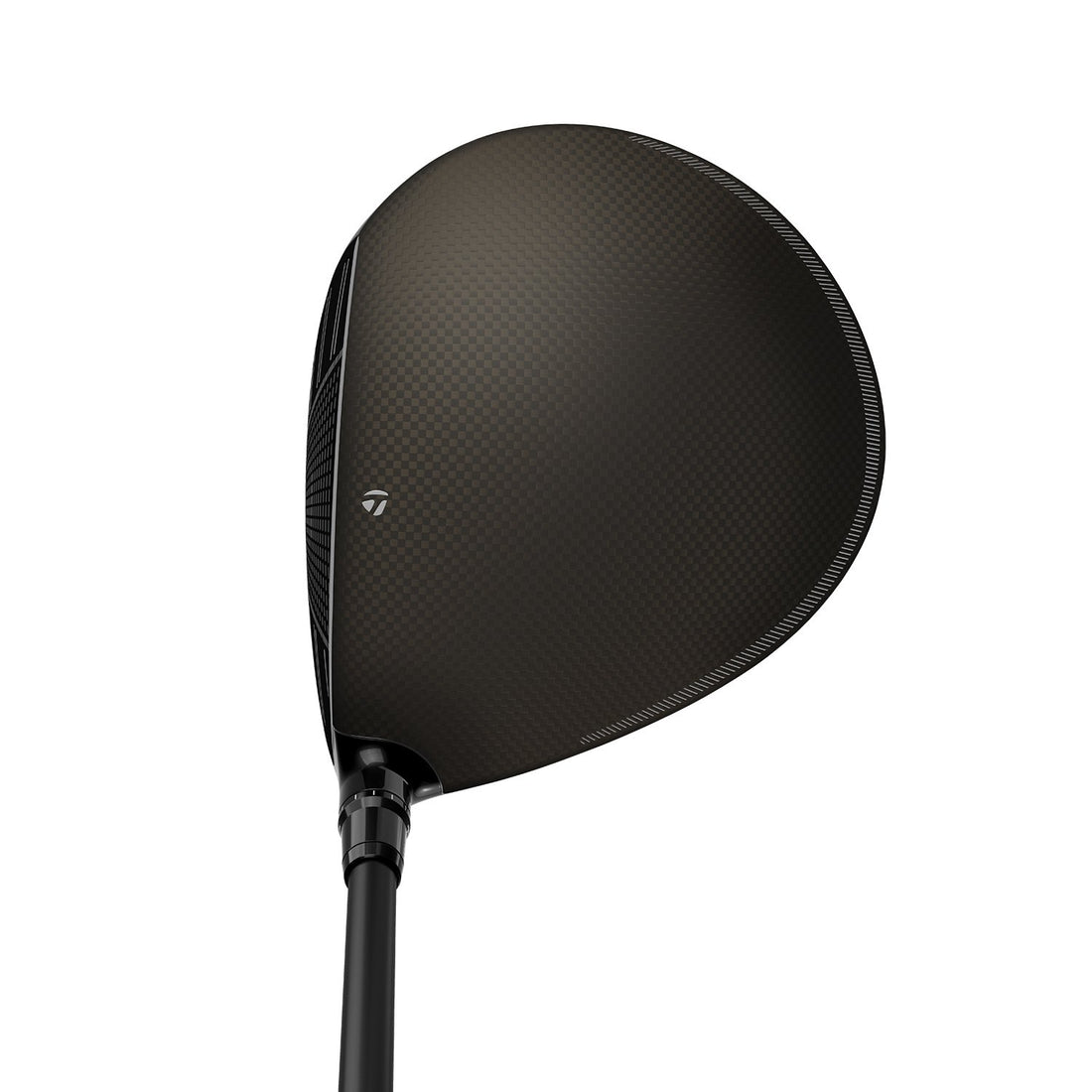TaylorMade Qi4D driver, vy uppifrån vid adress