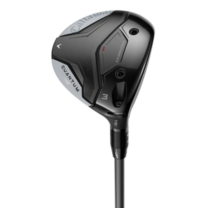 Callaway Quantum Max fairwaywood, klubbhuvudet sett snett framifrån