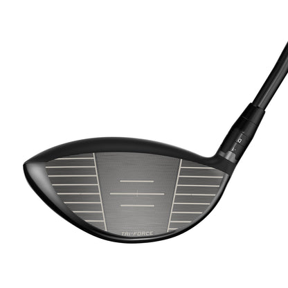 Callaway Quantum Triple Diamond Max driver, vy uppifrån vid adress
