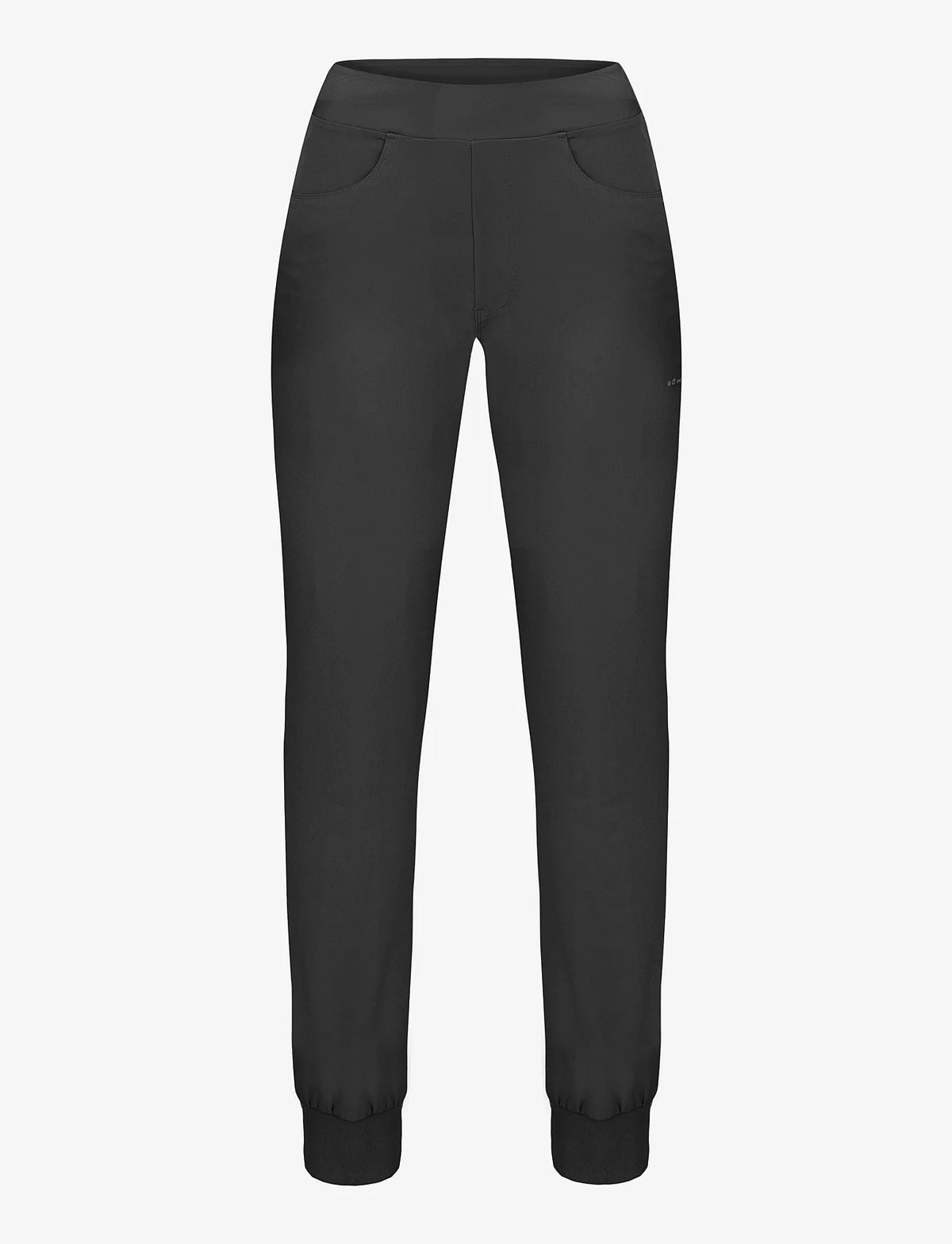 Twill Stretch Pull on Pant Black