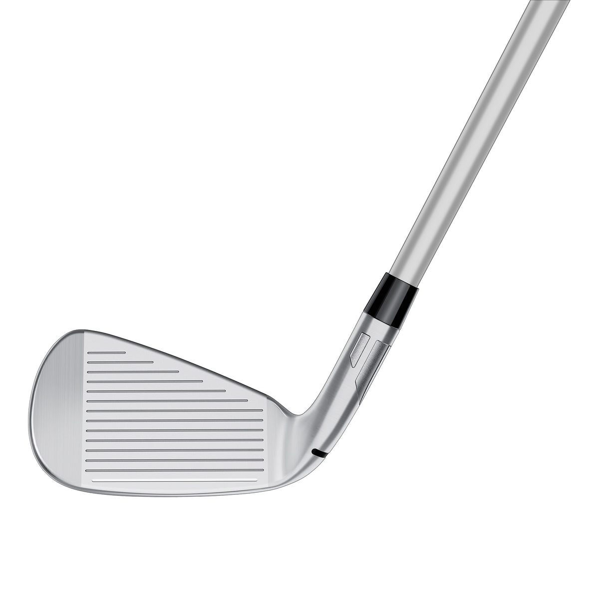 TaylorMade Qi Dam järn, träffytan sedd framifrån