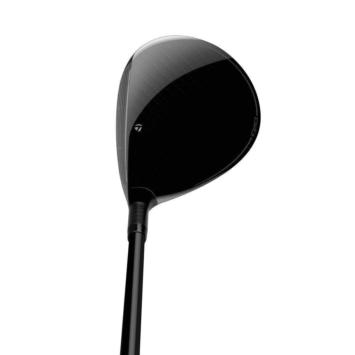 TaylorMade Qi10 fairwaywood sedd uppifrån vid adress