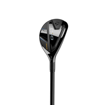 TaylorMade Qi10 Rescue hybrid sedd från adress med Carbon Crown