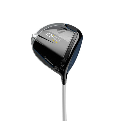 TaylorMade Qi10 Max damdriver, klubbhuvudet sett snett framifrån