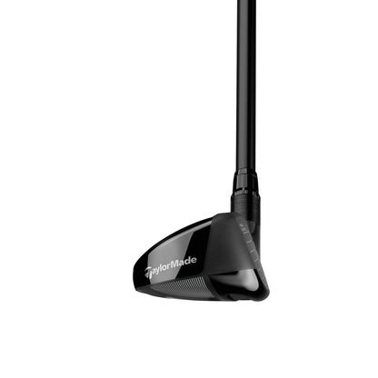 TaylorMade Qi10 Tour Rescue hybrid med upphöjd tå, sedd från tån