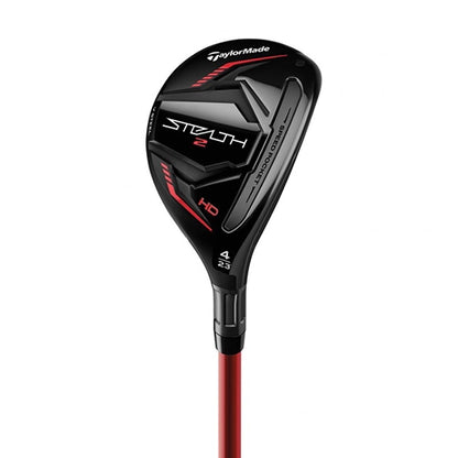 TaylorMade Stealth 2 HD hybrid, klubbhuvudet sett snett framifrån