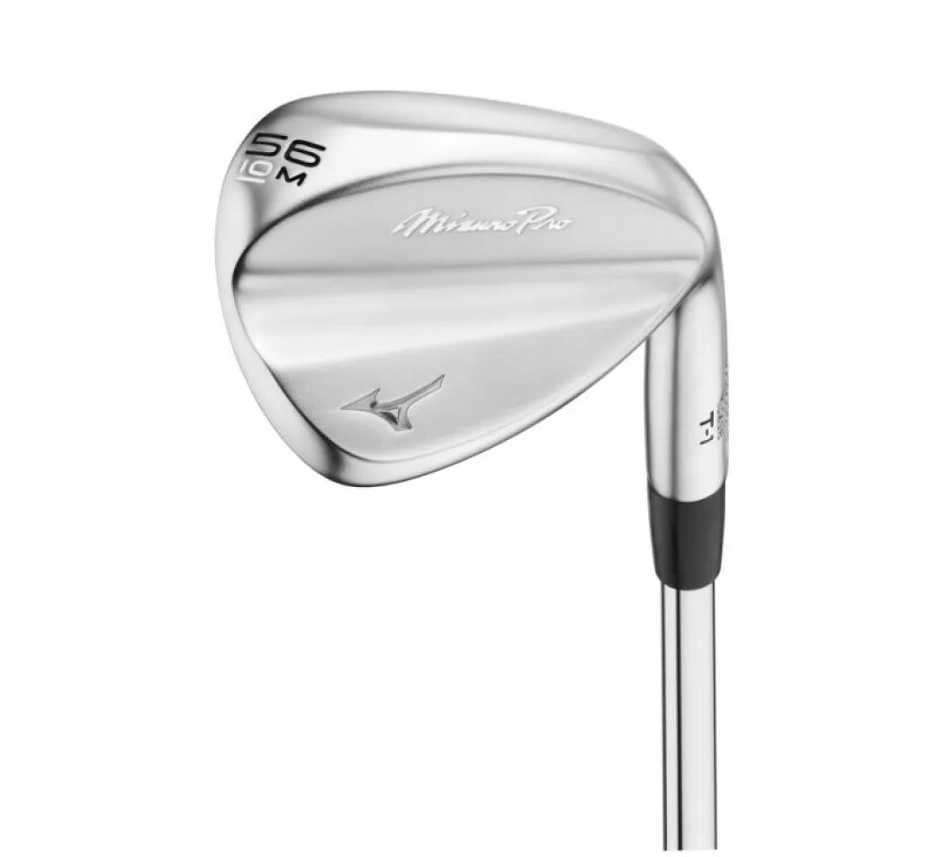 Mizuno Pro T-1 Satin wedge, klubbhuvud sett snett framifrån