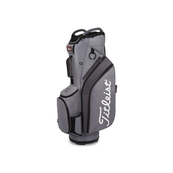 Titleist Cart 14 vagnbag i charcoal, graphite och svart