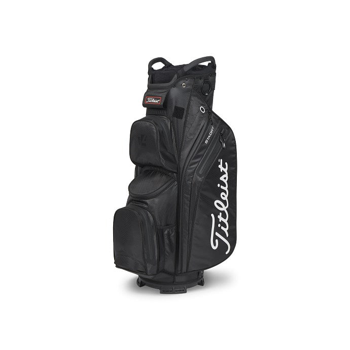 Titleist Cart 14 StaDry vattentät vagnbag i svart