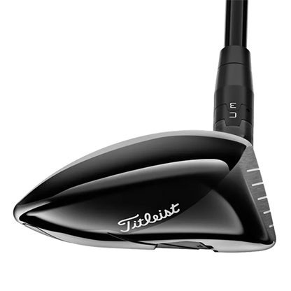 Titleist TSR3 fairwaywood, sulan med SureFit CG-spår sedd underifrån