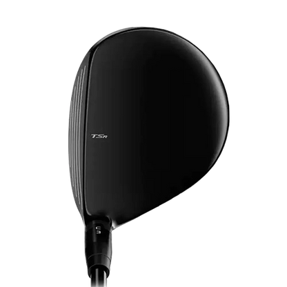 Titleist TSR3 fairwaywood sedd uppifrån vid adress
