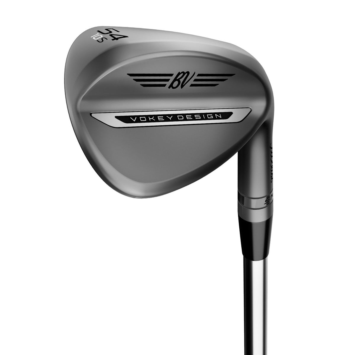 Titleist Vokey SM11 Nickel wedge, klubbhuvud sett snett framifrån