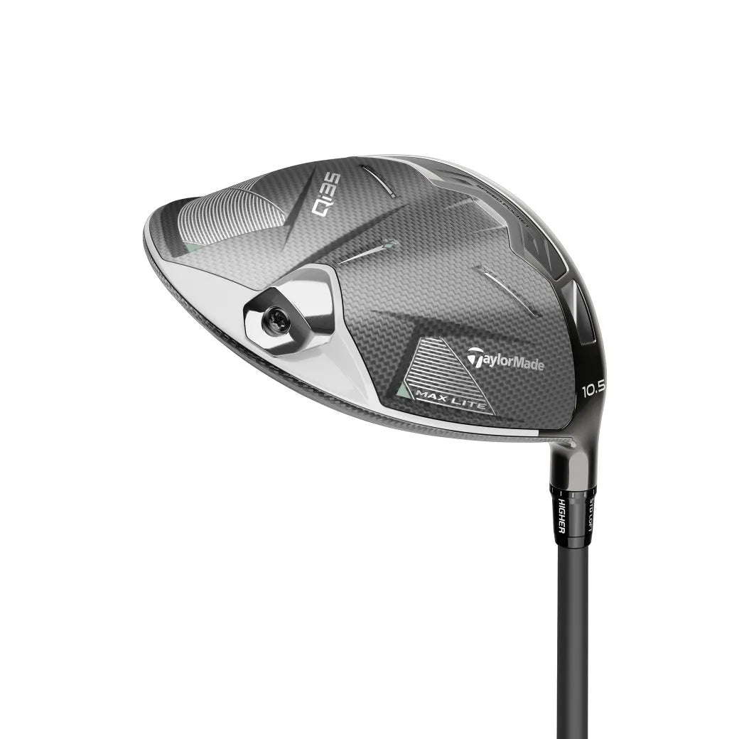 TaylorMade Qi35 Max Lite Dam driver sedd snett från vänster