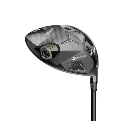 TaylorMade Qi35 LS driver sedd snett från vänster
