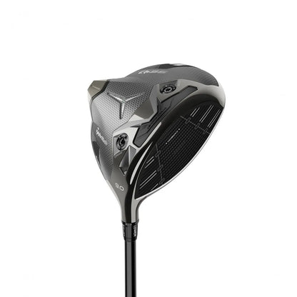 TaylorMade Qi35 LS driver sedd snett från höger