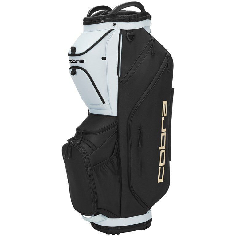 Cobra Ultralight Pro Cart Bag vagnbag, detaljvy av bas