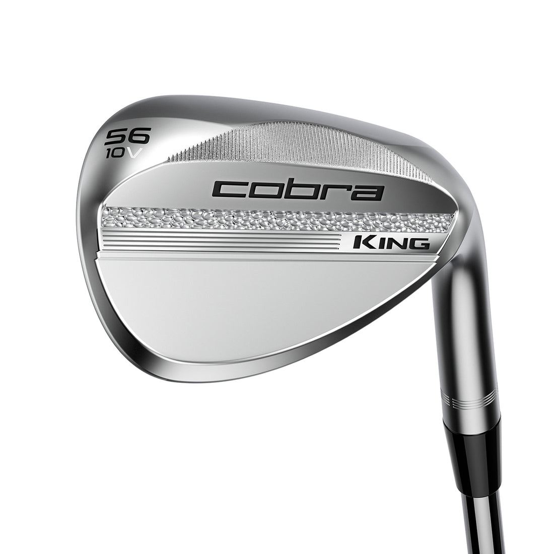 Cobra KING Silver wedge, klubbhuvud sett snett framifrån