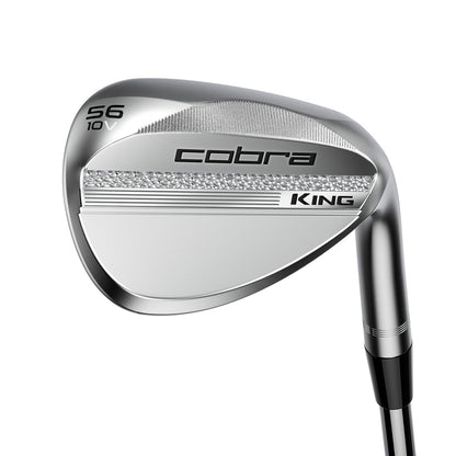 Cobra KING Silver wedge, klubbhuvud sett snett framifrån