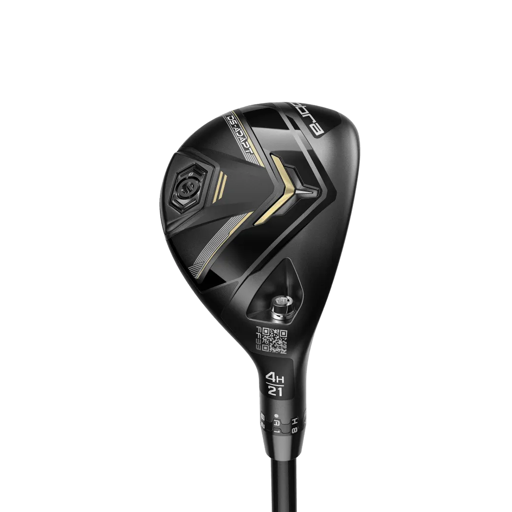 Cobra DS-Adapt Dam hybrid, klubbhuvudet sett snett framifrån
