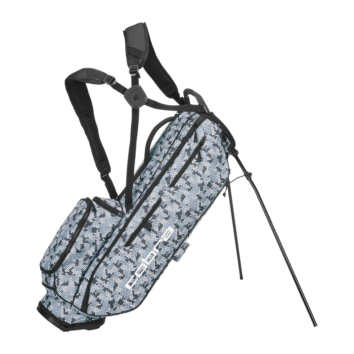 Cobra Ultralight Pro Stand Bag bärbag, vy av topp och avdelare